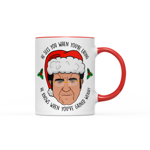 Funny M6PL Dr. Nowzaradan Santa Christmas Holiday Mug Gift